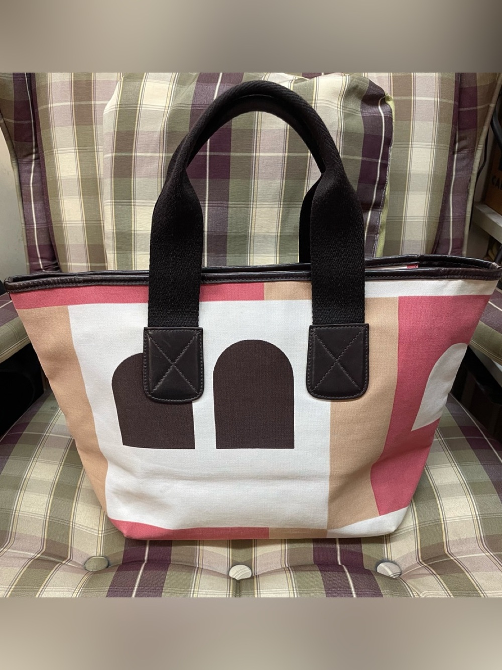 Bally canvas tote 👵🏻vintage